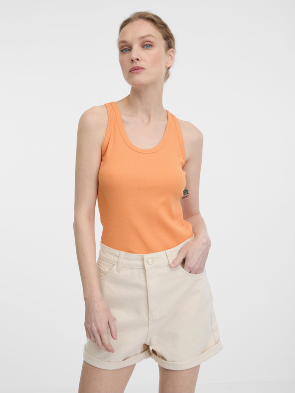 Orsay Narančasti ženski crop top ORSAY