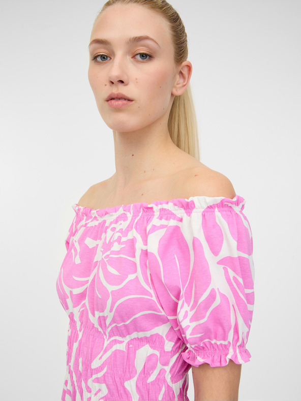 Orsay Svijetlo ružičasta ženska haljina do koljena ORSAY