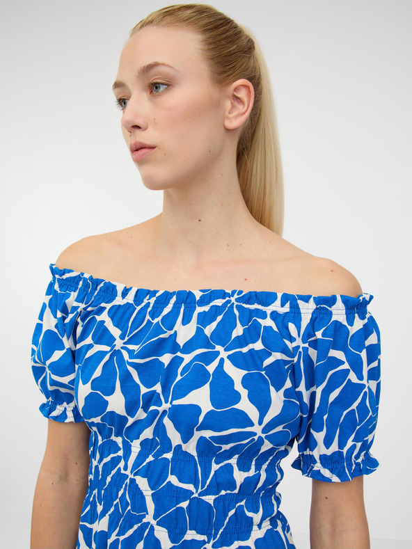 Orsay Plava ženska haljina do koljena ORSAY