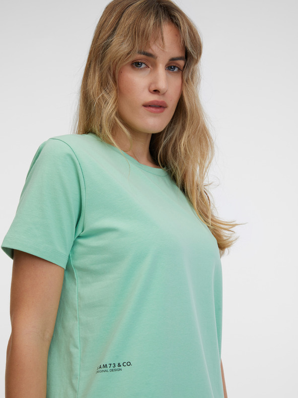 Sam 73 Svijetlozelena ženska haljina SAM 73 Gazelle