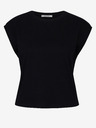 Orsay Crna ženska crop majica kratkih rukava ORSAY