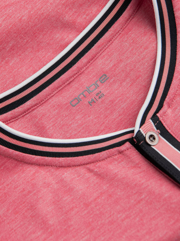 Ombre Clothing Stara ružičasta muška majica na kopčanje marke Ombre Clothing