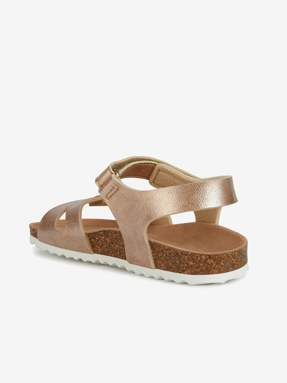 Geox Sandale za djevojčice u roze zlatnoj boji Geox Adriel