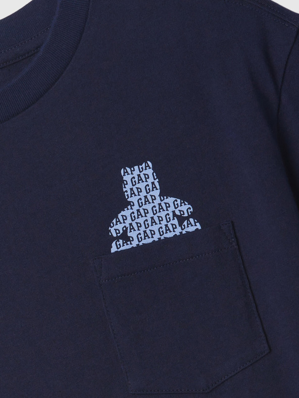 GAP Dječja majica s džepićem GAP