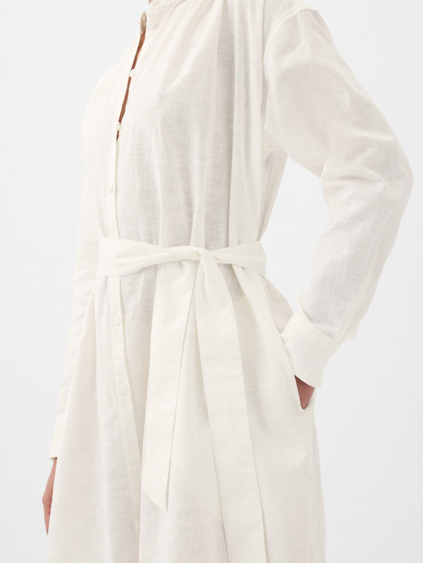 GAP Oversize lanene košulje-haljine GAP