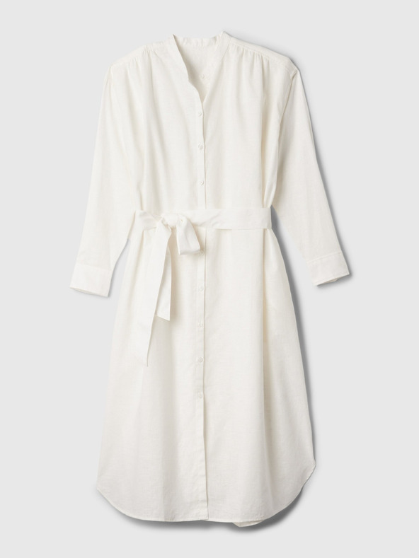 GAP Oversize lanene košulje-haljine GAP