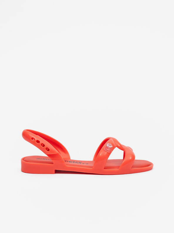 Melissa Koraljne ženske sandale Melissa Tube Sandal + Jeremy Scott
