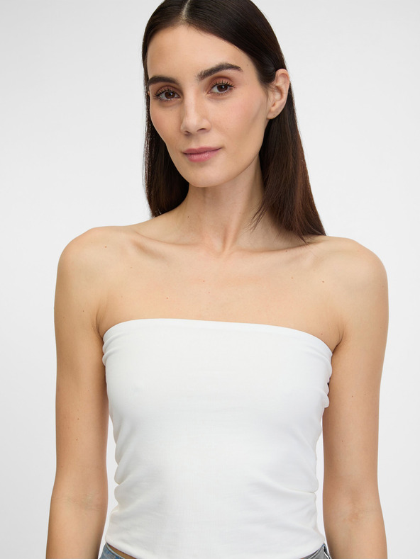 Orsay Bijela ženska majica bez rukava ORSAY