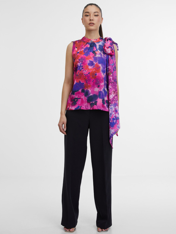 Orsay Ljubičasti ženski cvjetni top ORSAY