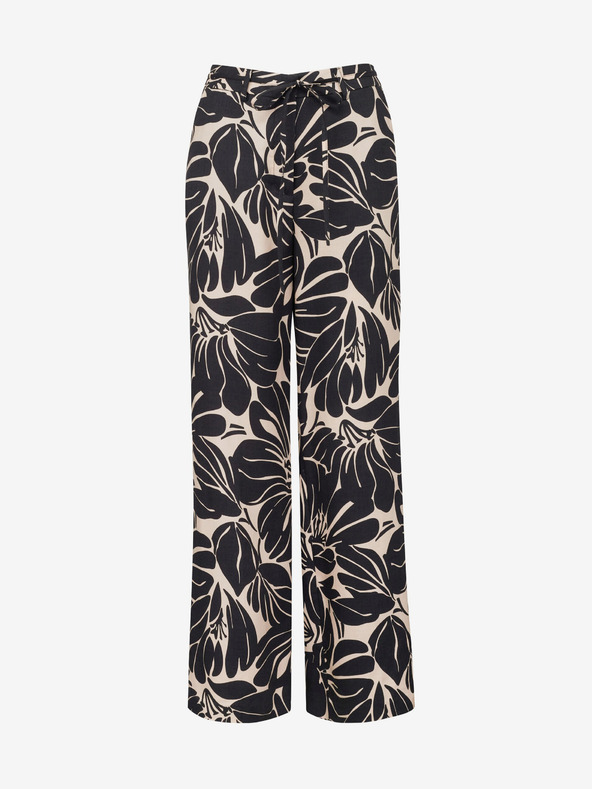 Orsay Crne ženske hlače s uzorkom ORSAY