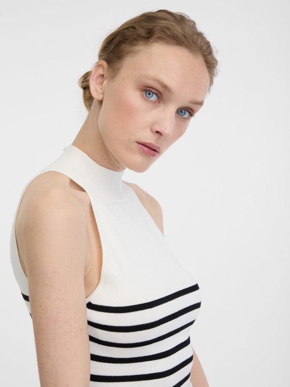 Orsay Bijela ženska majica bez rukava ORSAY