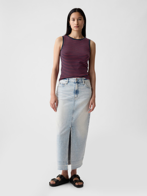 GAP Crop top majica bez rukava GAP