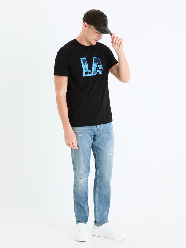 Celio Plave muške uske traperice Celio Gostroy