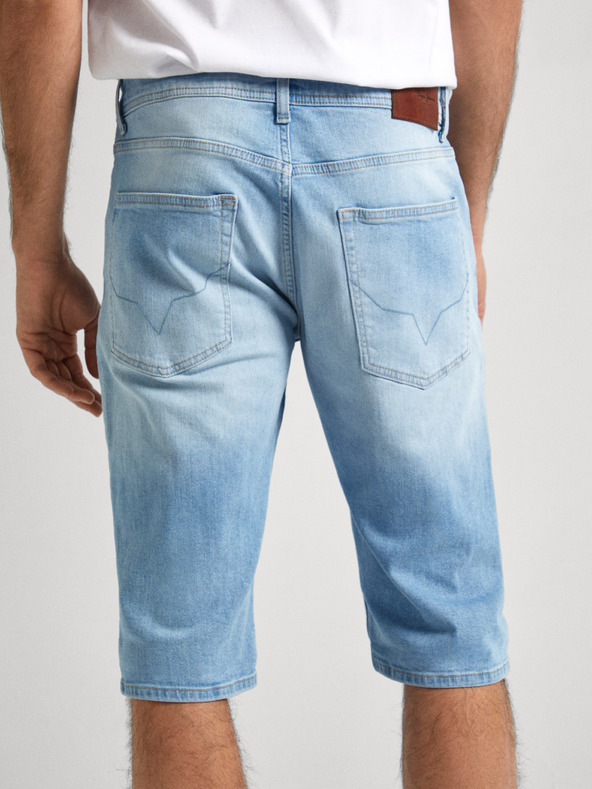 Pepe Jeans Pepe Jeans plave muške traper kratke hlače