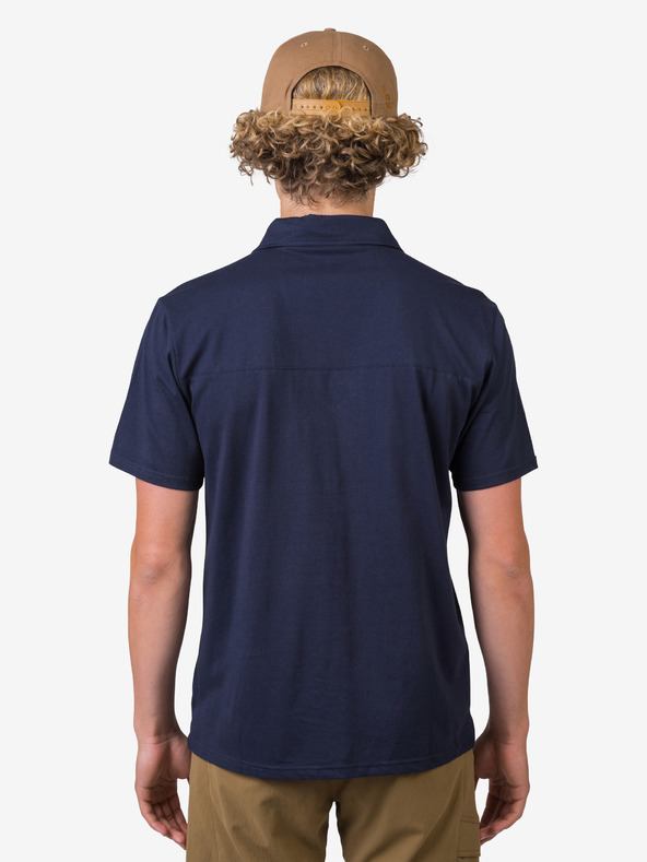 Hannah Tamnoplava muška polo majica Hannah Kajan