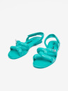 Melissa Melissa Tube Sandal + Jeremy Scott tirkizne ženske sandale