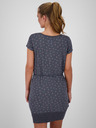 Alife and Kickin Tamno siva ženska kratka haljina s uzorkom s remenom Alife and Kickin