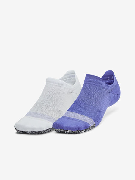 Under Armour UA Breathe 2 No Show Tab 2-pack Čarape