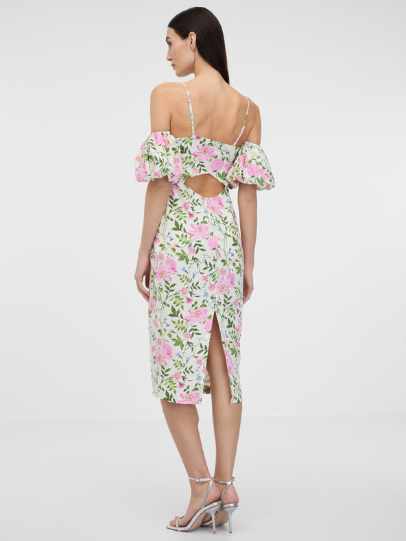 Orsay Krem ženska midi haljina s Inem ORSAY