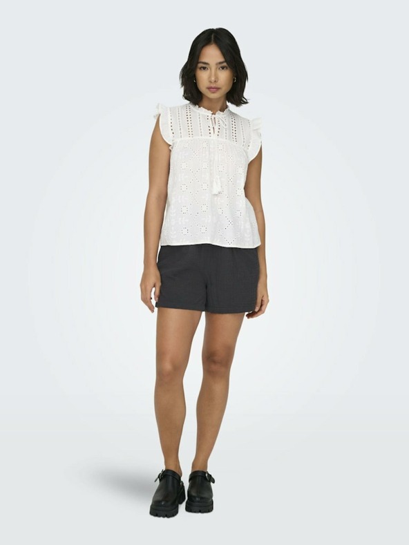 ONLY Tamnosive ženske kratke hlače ONLY Thyra