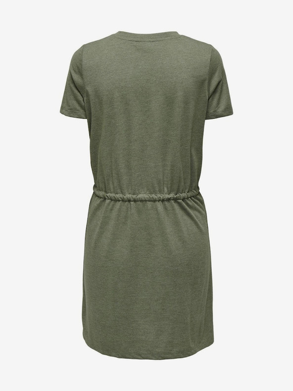 Jacqueline de Yong JDY Dalila ženska haljina kaki boje