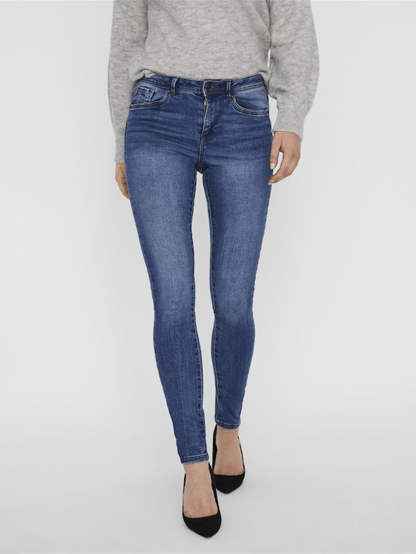 Vero Moda Plave ženske skinny fit traperice VERO MODA Tanya