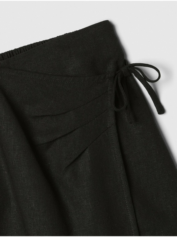 GAP Dječje lanene kratke hlačice-suknja GAP