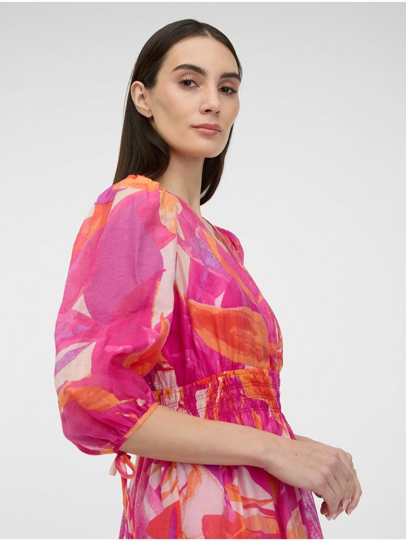 Orsay Tamno roza ženska midi haljina ORSAY