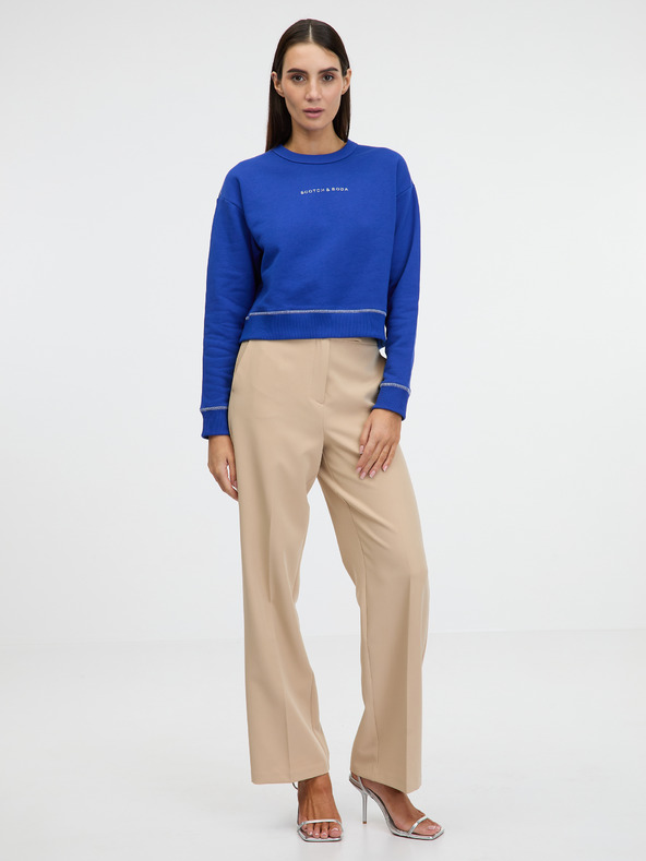 Scotch & Soda Scotch & Soda tamnoplava ženska kratka majica