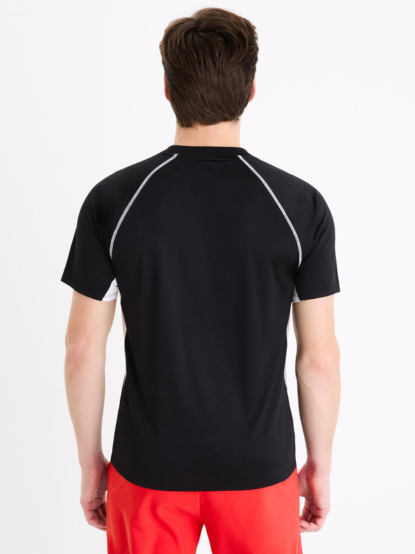 Celio Celio Marvel Iron Man crna muška sportska majica kratkih rukava