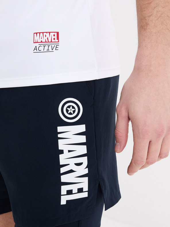 Celio Celio Marvel Captain America bijela muška sportska majica