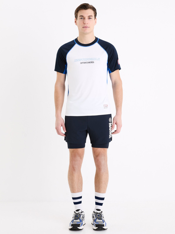 Celio Celio Marvel Captain America tamnoplave sportske kratke hlače