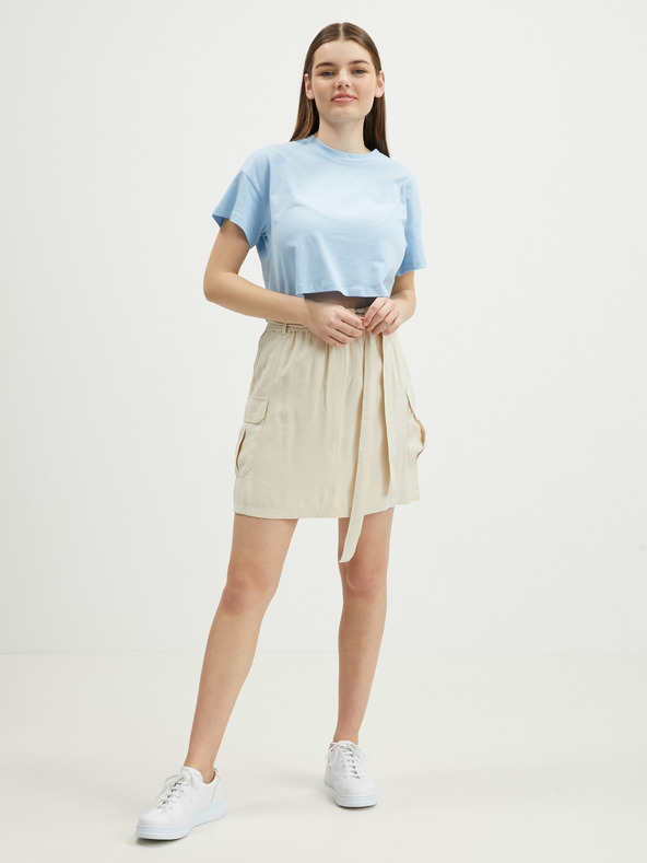 Vero Moda VERO MODA Venus kremasta suknja