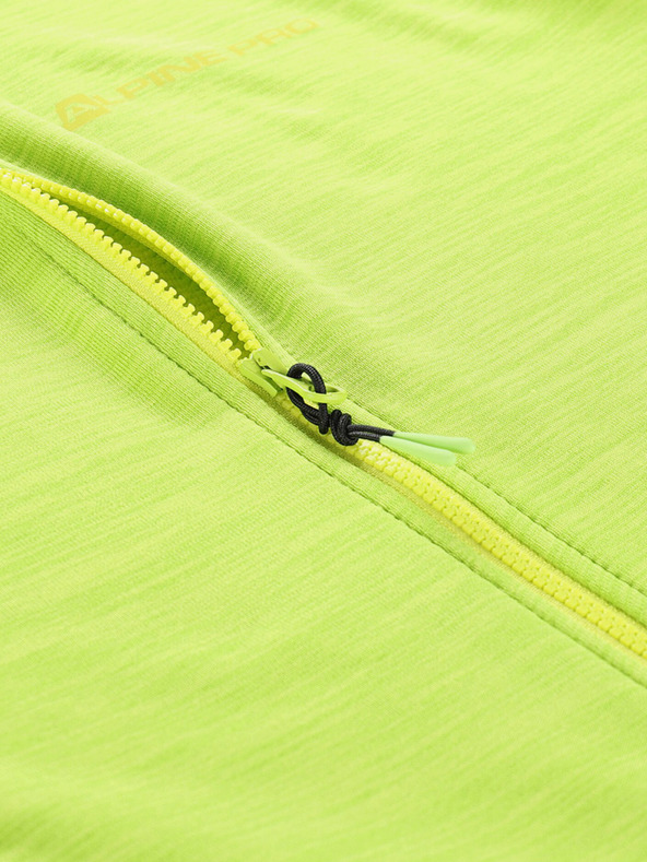 ALPINE PRO Zeleni muški sweatshirt koji se brzo suši s hladno sušećim Alpine Pro ONNEC