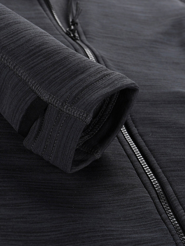 ALPINE PRO Crni ženski brzosušeći sweatshirt s cool-dry Alpine Pro ONNECA