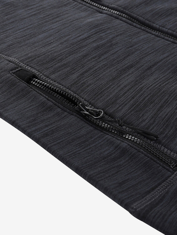 ALPINE PRO Crni ženski brzosušeći sweatshirt s cool-dry Alpine Pro ONNECA