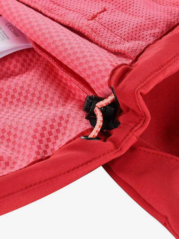 ALPINE PRO Crvena ženska softshell jakna s Alpine Pro ESPRITA membranom