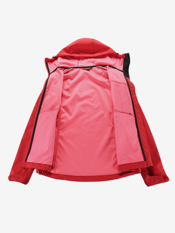 ALPINE PRO Crvena ženska softshell jakna s Alpine Pro ESPRITA membranom
