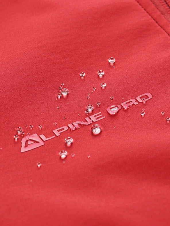 ALPINE PRO Crvena ženska softshell jakna s Alpine Pro ESPRITA membranom