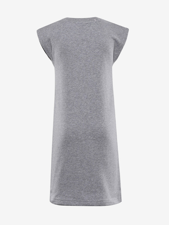 ALPINE PRO Siva haljina za djevojčice Alpine Pro HUDERO