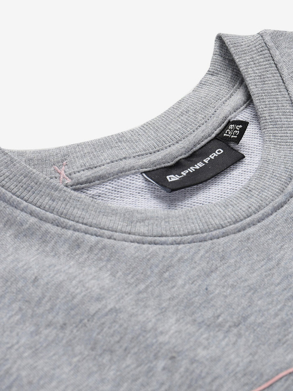 ALPINE PRO Siva haljina za djevojčice Alpine Pro HUDERO