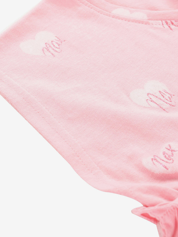 NAX NAX Eseqo haljina za djevojčice s uzorkom u ružičastoj boji