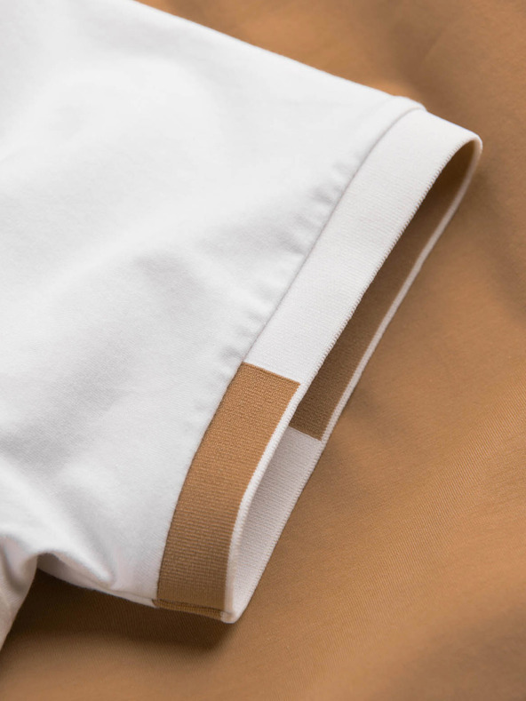 Ombre Clothing Smeđa muška majica kratkih rukava Ombre Clothing