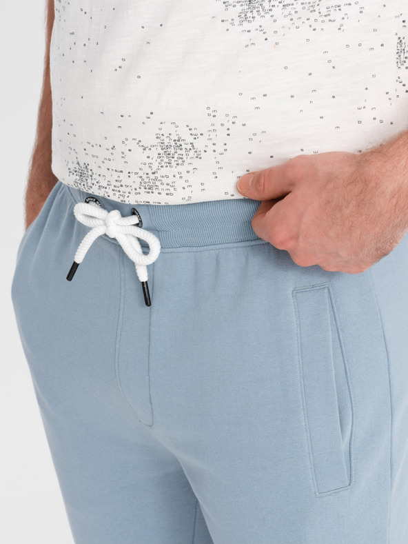 Ombre Clothing Svijetloplava muška trenirka Ombre Clothing