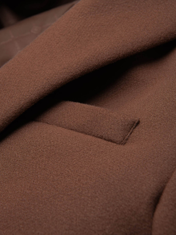 Ombre Clothing Smeđa muška jakna Ombre Clothing