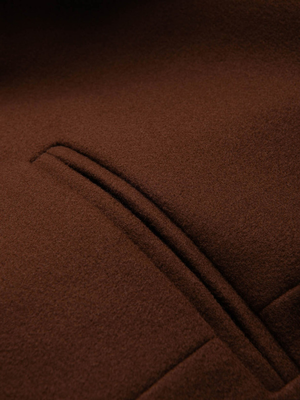 Ombre Clothing Smeđa muška jakna Ombre Clothing