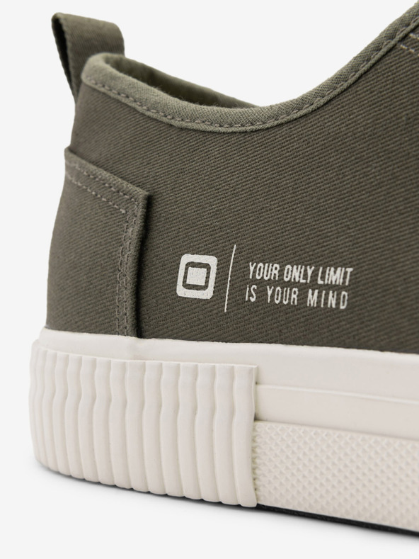 Ombre Clothing Zelene muške basic tenisice Ombre Clothing Classic