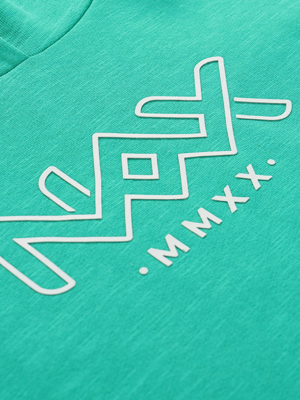 NAX Zelena dječja majica NAX Colefo