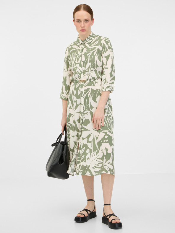 Orsay Kaki ženska košulja midi haljina ORSAY