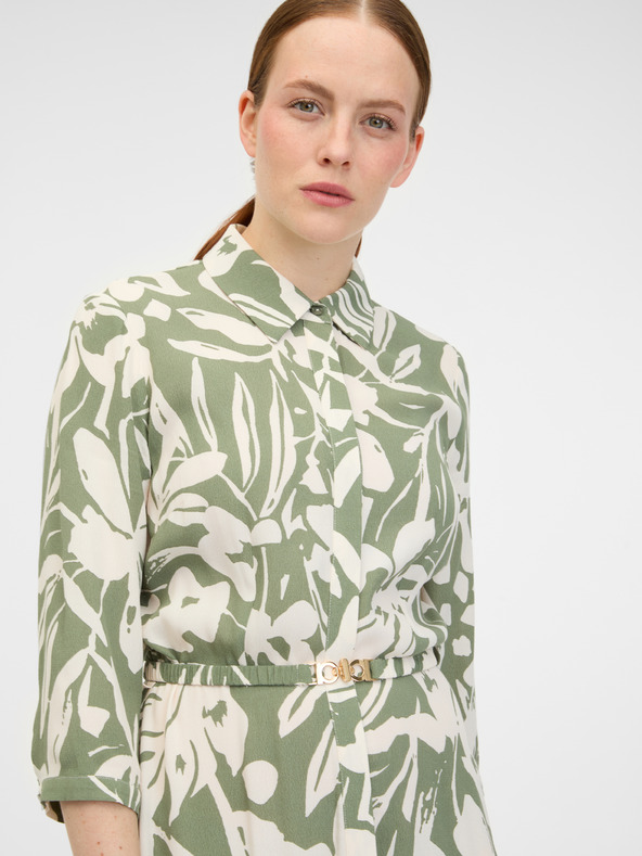 Orsay Kaki ženska košulja midi haljina ORSAY